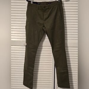 NWT J.Crew Slim Flex TruTemp365 Pants 29x30 Olive Green Mens